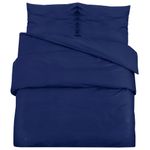 Casa si Gradina - Textile si covoare - Lenjerii de pat - Huse pilote - Set cu husa de pilota, bleumarin, 260x240 cm, bumbac - Infinity.ro