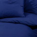 Casa si Gradina - Textile si covoare - Lenjerii de pat - Huse pilote - Set cu husa de pilota, bleumarin, 260x240 cm, bumbac - Infinity.ro