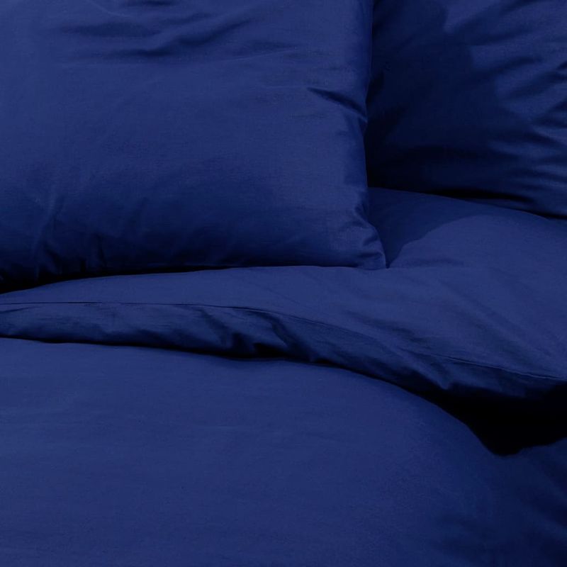 Casa si Gradina - Textile si covoare - Lenjerii de pat - Huse pilote - Set cu husa de pilota, bleumarin, 260x240 cm, bumbac - Infinity.ro