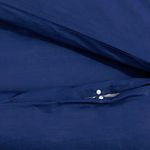 Casa si Gradina - Textile si covoare - Lenjerii de pat - Huse pilote - Set cu husa de pilota, bleumarin, 260x240 cm, bumbac - Infinity.ro