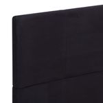 Casa si Gradina - Mobilier - Paturi si accesorii - Paturi - Cadru de pat, negru, 160 x 200 cm, material textil - Infinity.ro