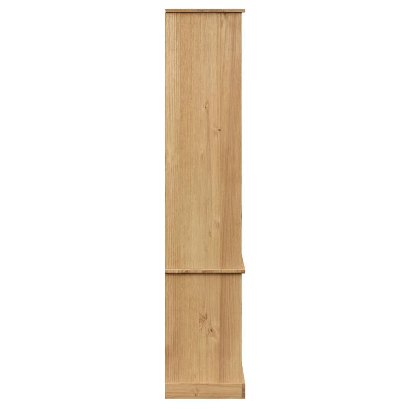 Casa si Gradina - Mobilier - Biblioteci si rafturi - Biblioteci - Vitrina de sticla VIGO, 85x35x170 cm, lemn masiv de pin - Infinity.ro