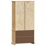 Casa si Gradina - Mobilier - Biblioteci si rafturi - Biblioteci - Vitrina de sticla VIGO, 85x35x170 cm, lemn masiv de pin - Infinity.ro