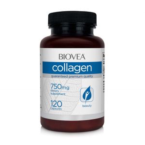 Biovea Colagen Hidrolizat, Tip 1 si 3, 120 Capsule