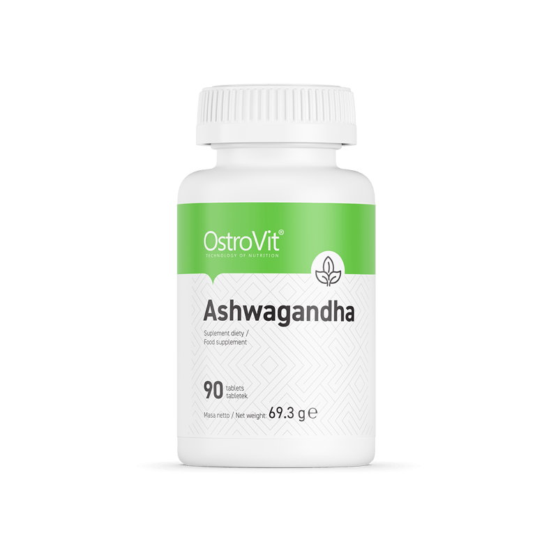 Ingrijire personala si Cosmetice - Sanatate si wellness - Suplimente alimentare - Vitamine si minerale - OstroVit Ashwagandha extract cu witanolide, 90 Tablete - Infinity.ro