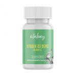 Ingrijire personala si Cosmetice/Sanatate si wellness/Suplimente alimentare/Vitamine si minerale - Vitabay Vitamina D3 - 20.000 UI - 120 Tablete vegane - Infinity.ro