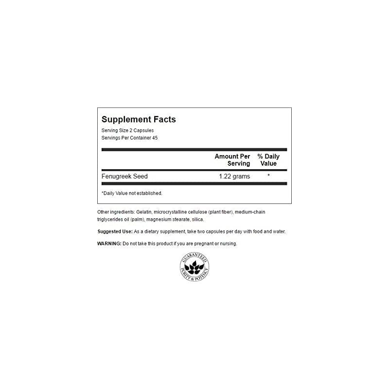 Ingrijire personala si Cosmetice - Sanatate si wellness - Suplimente alimentare - Vitamine si minerale - Swanson Fenugreek Seed, 610 mg - 90 Capsule - Infinity.ro
