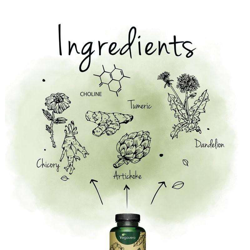 Ingrijire personala si Cosmetice - Sanatate si wellness - Suplimente alimentare - Vitamine si minerale - Vegavero Complex Protectie Ficat 90 Capsule - Infinity.ro