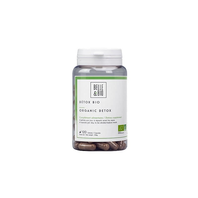 Ingrijire personala si Cosmetice - Sanatate si wellness - Suplimente alimentare - Vitamine si minerale - Belle&Bio Detox Bio 120 Capsule, Detoxifiere organism - Infinity.ro