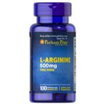 Ingrijire personala si Cosmetice - Sanatate si wellness - Suplimente alimentare - Vitamine si minerale - Puritan Pride L-Arginine 500 mg - 100 Capsule - Infinity.ro