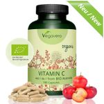 Ingrijire personala si Cosmetice - Sanatate si wellness - Suplimente alimentare - Vitamine si minerale - Vegavero Vitamina C Organica 180 capsule - Infinity.ro