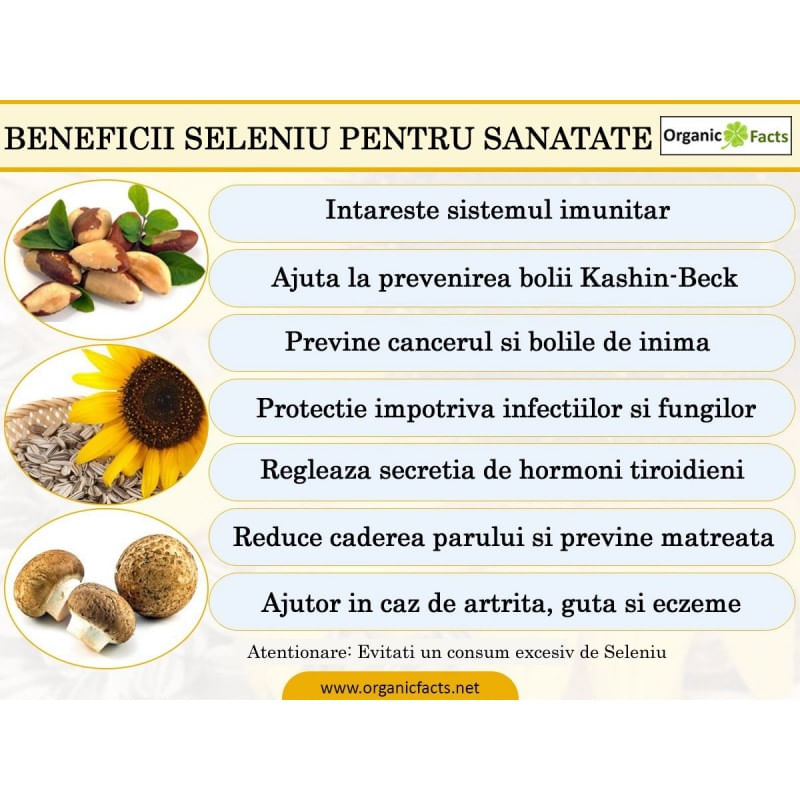 Ingrijire personala si Cosmetice - Sanatate si wellness - Suplimente alimentare - Vitamine si minerale - Pure Nutrition USA Seleniu 100 mcg 100 Pastile - Infinity.ro