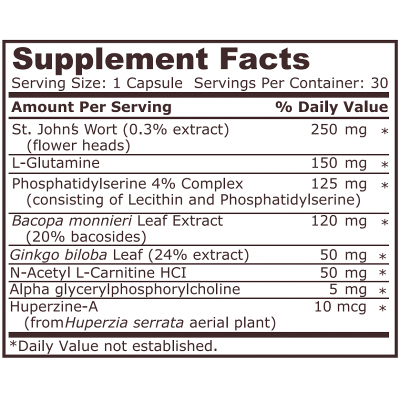 Ingrijire personala si Cosmetice - Sanatate si wellness - Suplimente alimentare - Vitamine si minerale - Pure Nutrition Mind Matrix (pentru memorie, stres si concentrare) - 30 Capsule - Infinity.ro