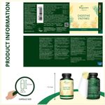 Ingrijire personala si Cosmetice - Sanatate si wellness - Suplimente alimentare - Vitamine si minerale - Vegavero Digestive Enzymes Complex, 120 Capsule (Complex de enzime digestive) - Infinity.ro