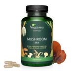 Ingrijire personala si Cosmetice - Sanatate si wellness - Suplimente alimentare - Vitamine si minerale - Vegavero Mushroom Mix, 120 Capsule (Mix de ciuperci) - Infinity.ro