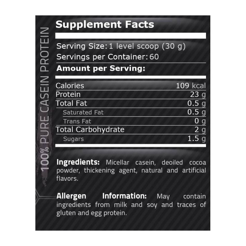 Ingrijire personala si Cosmetice - Sanatate si wellness - Nutritie sportiva - Proteine - Pure Nutrition USA Proteina Cazeina - 1814 grame (Proteina Casein) - Infinity.ro