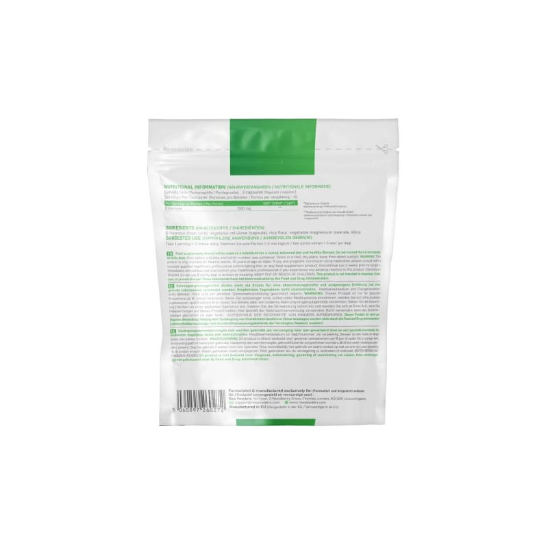 Ingrijire personala si Cosmetice - Sanatate si wellness - Suplimente alimentare - Vitamine si minerale - Raw Powders D-mannose 500mg - 90 Capsule - Infinity.ro
