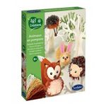 Jucarii, Copii si Bebe - Jucarii si jocuri - Jucarii & jocuri educative - Jucarii interactive - Kit Creativ Animale cu Pompoane - Infinity.ro