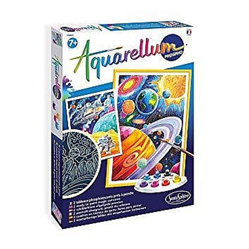 Jucarii, Copii si Bebe - Jucarii si jocuri - Jucarii & jocuri educative - Jucarii interactive - Aquarellum Fosforescent COSMOS - Infinity.ro