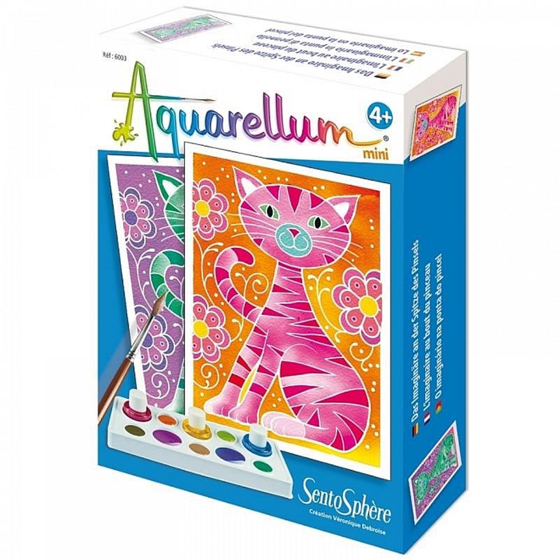 Jucarii, Copii si Bebe - Jucarii si jocuri - Jucarii & jocuri educative - Jucarii interactive - Aquarellum mini Pisici - Infinity.ro