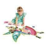 Jucarii, Copii si Bebe - Jucarii si jocuri - Jocuri si puzzle - Puzzle - Puzzle de podea in forma de zana Fairy - Infinity.ro