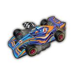 Jucarii, Copii si Bebe - Jucarii si jocuri - Jocuri si puzzle - Puzzle - Puzzle de podea in forma de masina de curse, Racecar Floor Puzzle - Infinity.ro