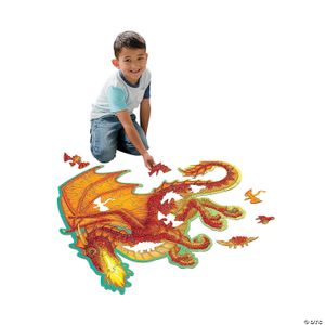 Dragon Floor Puzzle puzzle de podea in forma de dragon