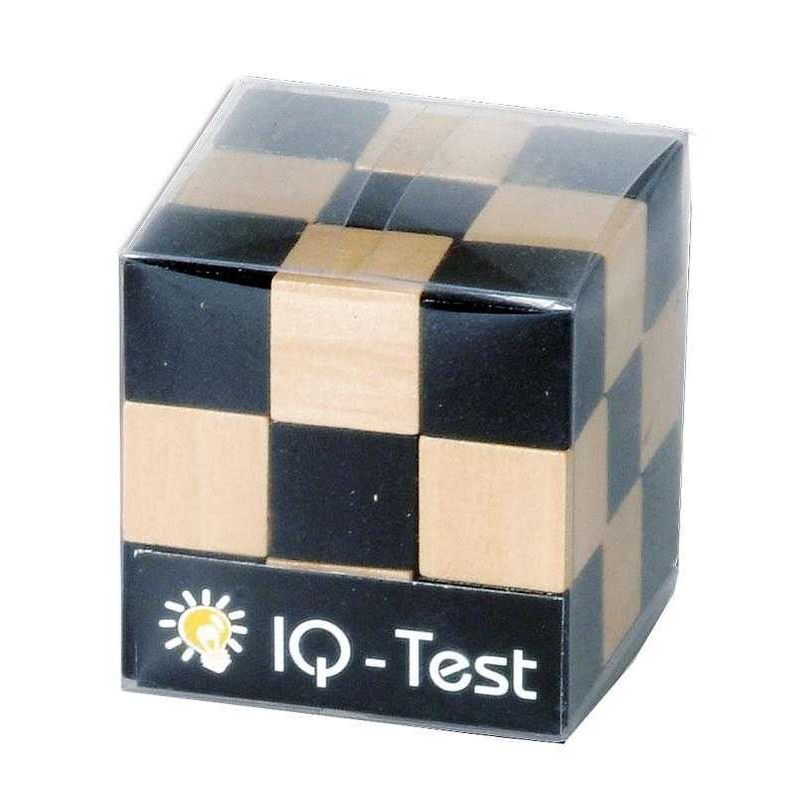 Jucarii, Copii si Bebe - Jucarii si jocuri - Jocuri si puzzle - Puzzle - Cub sarpe lemn - Joc logic puzzle 3D - Infinity.ro