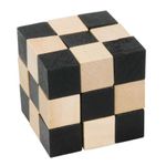 Jucarii, Copii si Bebe - Jucarii si jocuri - Jocuri si puzzle - Puzzle - Cub sarpe lemn - Joc logic puzzle 3D - Infinity.ro