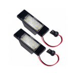 Auto si Moto - Electrice auto - Iluminare si semnalizare - Lumini ambientale - Set 2 lampi numar led Nissan Qashqai, Juke, X-Trail - Infinity.ro