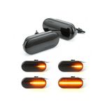 Auto si Moto - Piese auto si accesorii - Caroserie - Faruri, stopuri si proiectoare - Set 2 Semnalizari Aripa LED fumurii Dinamice Audi A2, A3, A4, A6, A8, TT, Allroad - Infinity.ro