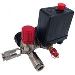 Casa si Gradina - Electrice - Echipamente electrice - Compresoare - Presostat compresor aer + supape 20A 230V 3-10 bari VERKE V81202 - Infinity.ro