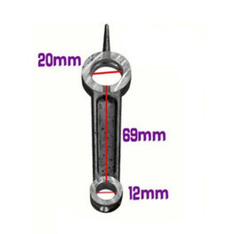 Casa si Gradina - Electrice - Echipamente electrice - Accesorii compresoare - Biela cap compresor de aer aluminiu 12x20x69mm CH026 - Infinity.ro