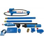 Auto si Moto - Reparatii si depanare - Scule auto - Scule si truse auto - Set trusa hidraulica indreptat caroserie 10T + accesorii VERKE V86368 - Infinity.ro