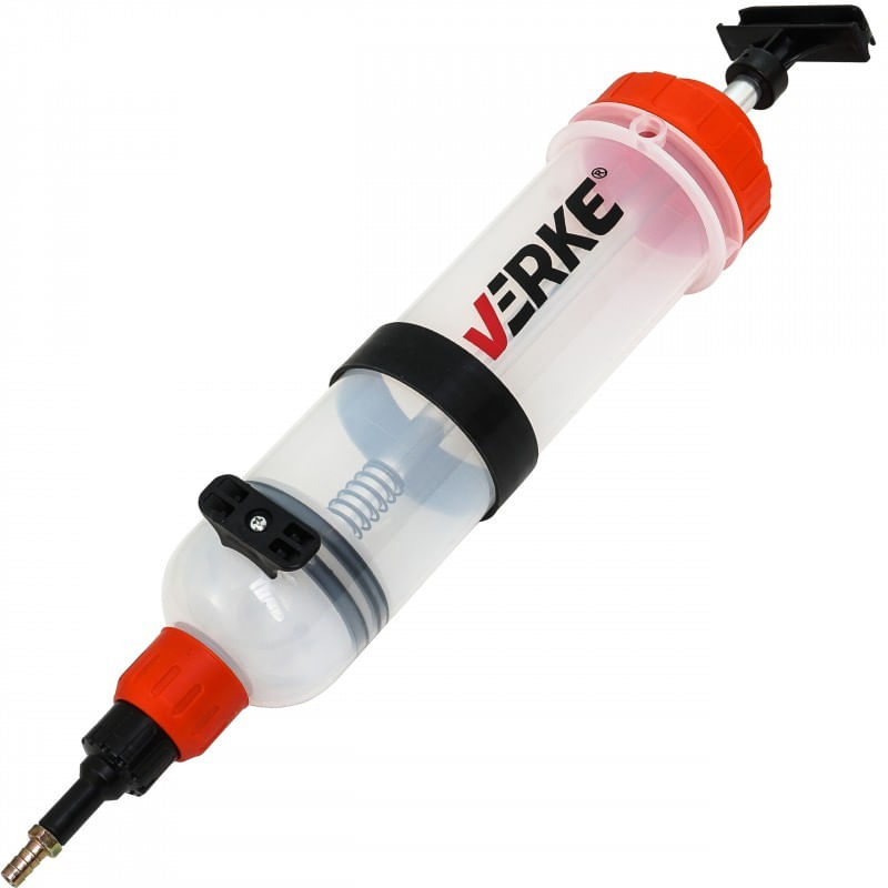 Auto si Moto - Reparatii si depanare - Scule auto - Scule si truse auto - Seringa introdus sau scos ulei, lichid frana VERKE V86340 - Infinity.ro
