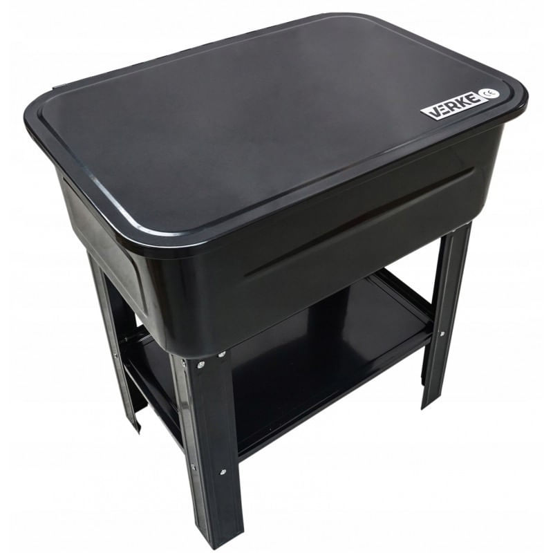 Auto si Moto - Intretinere auto - Uleiuri si lichide - Cuva pentru spalare piese 76litri cu pompa de recirculare VERKE V86380 - Infinity.ro