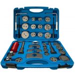 Auto si Moto - Reparatii si depanare - Scule auto - Echipamente de ridicare si sprijin - Presa etrier universala placute frana, 35 piese complexe VERKE V86205 - Infinity.ro