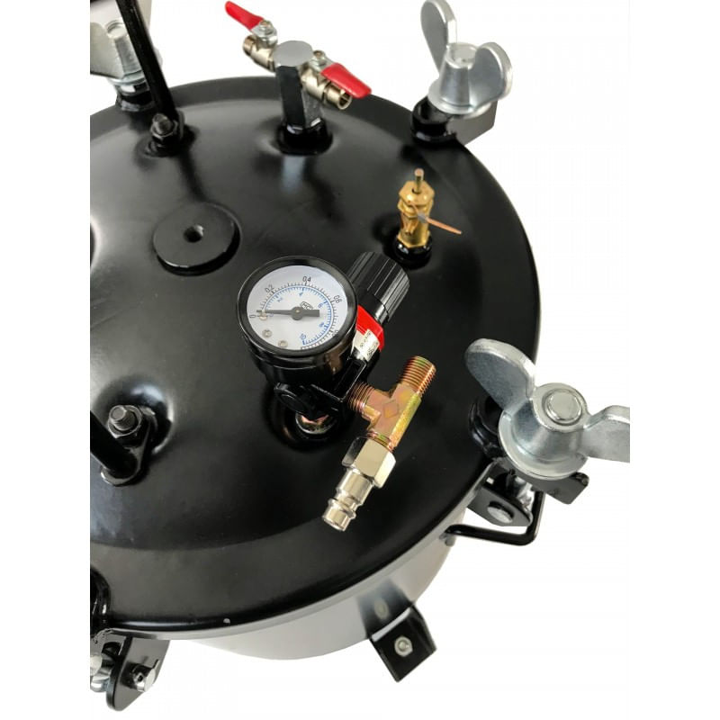 Casa si Gradina - Constructii - Vopsea si tencuieli - Pistoale si sisteme de vopsit si tencuit - Pistol de pulverizare cu rezervor separat 20L duza 2mm VERKE V81341 - Infinity.ro