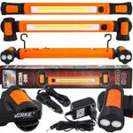Casa si Gradina - Corpuri si surse de iluminat - Iluminat comercial si industrial - Proiectoare si lampi de lucru - Lampa led magnetica 10W cu acumulator LI-ION 2.6A VERKE V87525 - Infinity.ro