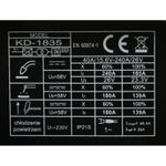 Casa si Gradina - Constructii - Scule electrice si accesorii - Aparate de sudura - Aparat Sudura Invertor 3in1 MMA-MIG-TIG 20-240A KD1835 Kraftdele - Infinity.ro