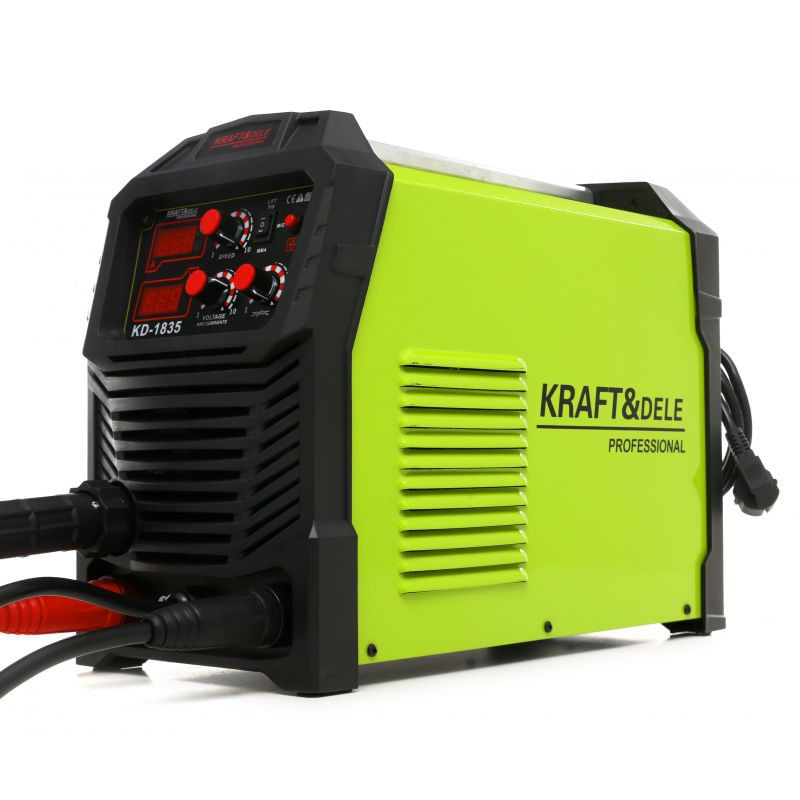 Casa si Gradina - Constructii - Scule electrice si accesorii - Aparate de sudura - Aparat Sudura Invertor 3in1 MMA-MIG-TIG 20-240A KD1835 Kraftdele - Infinity.ro