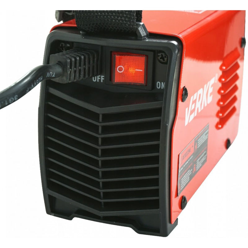 Casa si Gradina - Constructii - Scule electrice si accesorii - Aparate de sudura - Aparat de sudura Invertor Afisaj electronic MMA 140A IGBT-140T V75007 Verke - Infinity.ro