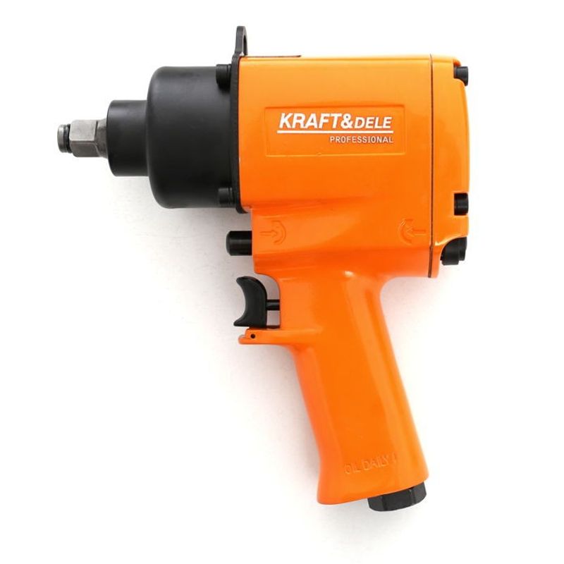 Casa si Gradina - Constructii - Scule electrice si accesorii - Masini de gaurit si insurubat - Pistol Impact pneumatic 1050Nm 1/2", 10 piese, KraftDele KD1425 - Infinity.ro