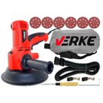 Casa si Gradina - Constructii - Scule electrice si accesorii - Slefuitoare - Slefuitor pentru pereti cu sistem aspirare 1350W 180mm V08201 Verke - Infinity.ro
