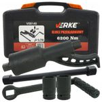 Casa si Gradina - Constructii - Scule de mana si unelte - Seturi scule - Cheie cu Multiplicator forta 1:78 6200Nm VERKE V08140 - Infinity.ro