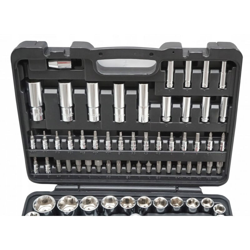 Casa si Gradina - Constructii - Scule de mana si unelte - Seturi scule - Trusa Scule Tubulare, Imbus, Clicheti, Torx 108 elemente V39066 Verke - Infinity.ro