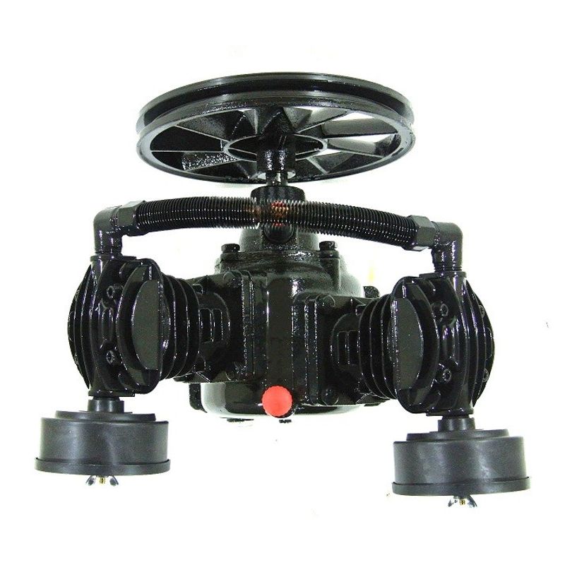 Casa si Gradina - Electrice - Echipamente electrice - Compresoare - Cap compresor de aer cu 2 pistoane 1.5kW 120L/min KraftDele KD1401 - Infinity.ro