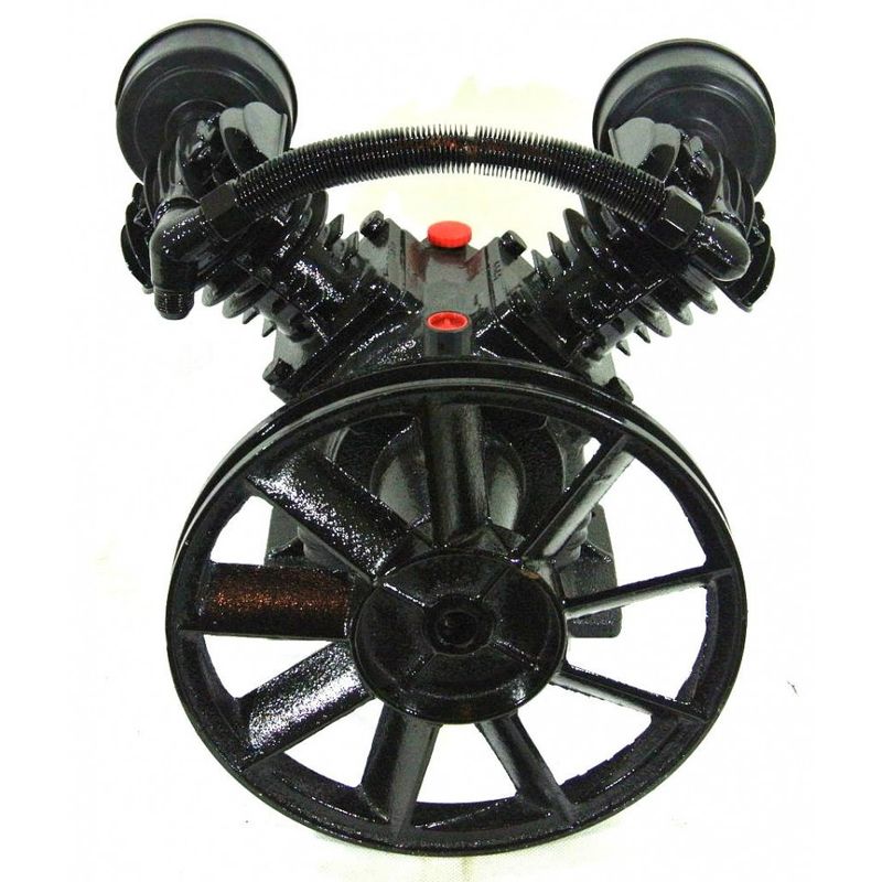 Casa si Gradina - Electrice - Echipamente electrice - Compresoare - Cap compresor de aer cu 2 pistoane 1.5kW 120L/min KraftDele KD1401 - Infinity.ro