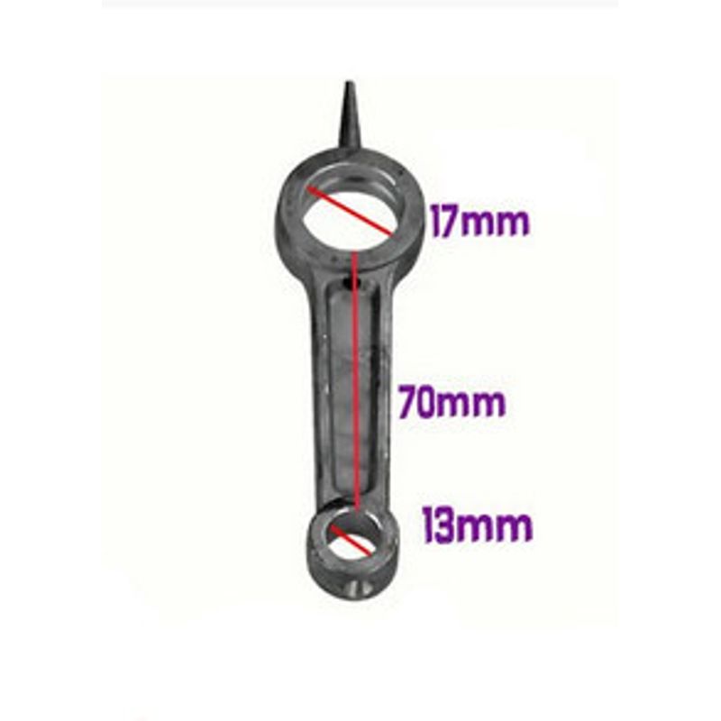 Casa si Gradina - Electrice - Echipamente electrice - Accesorii compresoare - Biela cap compresor de aer aluminiu - 13x17x70mm CH002 - Infinity.ro