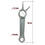 Casa si Gradina - Electrice - Echipamente electrice - Accesorii compresoare - Piston, inele, biela pentru compresor de aer diametru 90mm B-KIT.90MM Barracuda - Infinity.ro